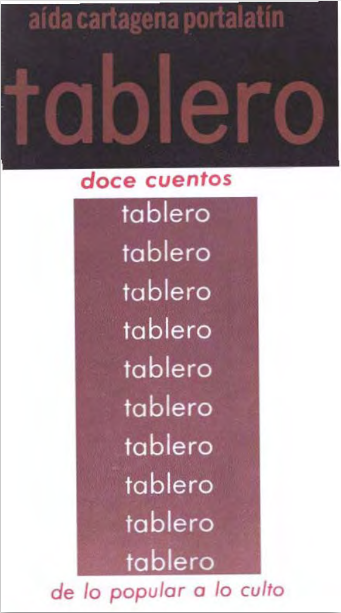 TABLERO: DOCE CUENTO DE LO POPULAR A LO CULTO