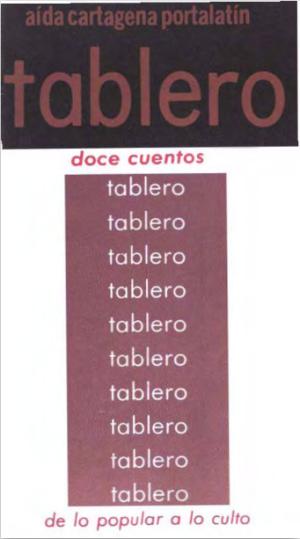 TABLERO: DOCE CUENTO DE LO POPULAR A LO CULTO