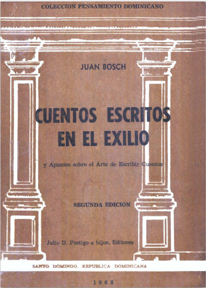 CUENTOS ESCRITOS EN EL EXILIO y apuntes sobre el arte de escribir cuentos.